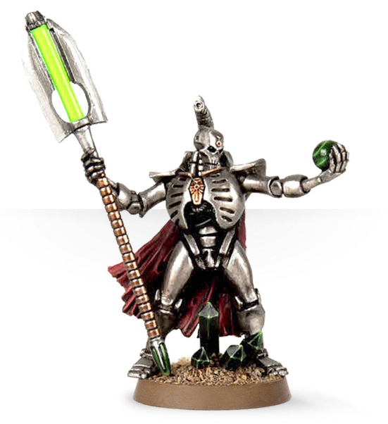 Necron Lord with Resurrection Orb | Dumpster Cat Games