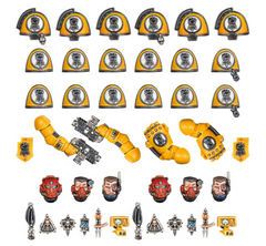 Imperial Fists Primaris Upgrades and Transfers | Dumpster Cat Games