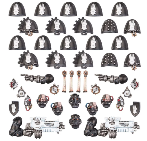Iron Hands Primaris Upgrades and Transfers | Dumpster Cat Games