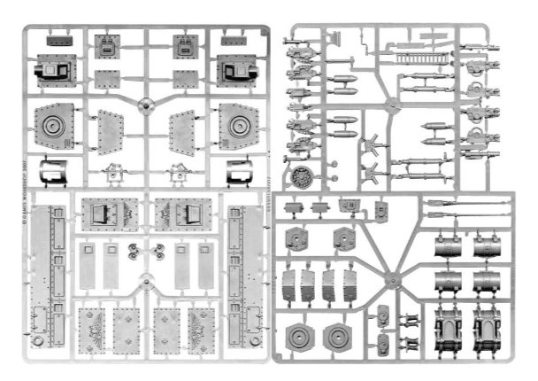 Baneblade Sponsons And Accessories | Dumpster Cat Games