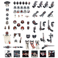 Black Templars Chapter Upgrade | Dumpster Cat Games