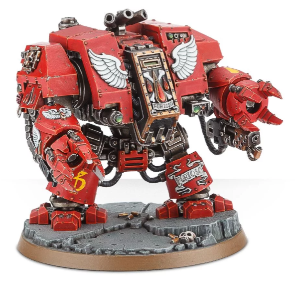 Blood Angels Furioso Dreadnought | Dumpster Cat Games
