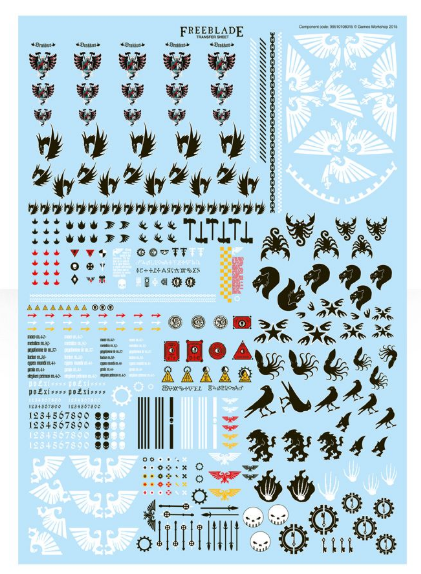 Freeblade Transfer Sheet | Dumpster Cat Games