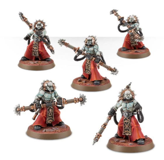 Fulgurite Electro-Priests | Dumpster Cat Games