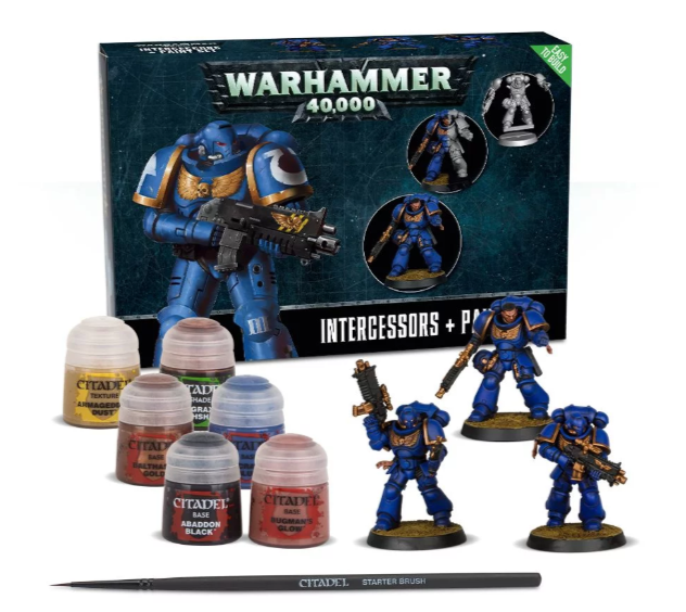 Intercessors & Paint Set | Dumpster Cat Games