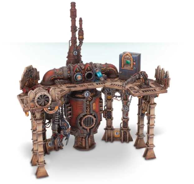 Sector Mechanicus Sacristan Forgeshrine | Dumpster Cat Games