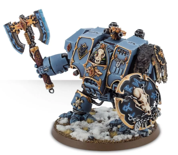 Space Wolves Venerable Dreadnought | Dumpster Cat Games