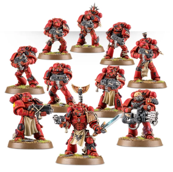 Blood Angels Tactical Squad | Dumpster Cat Games