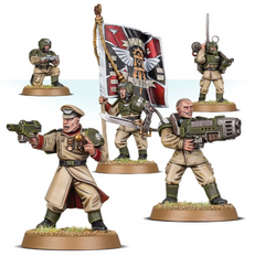 Cadian Command Squad | Dumpster Cat Games