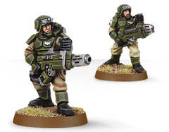 Cadian with Plasma Gun and Meltagun | Dumpster Cat Games