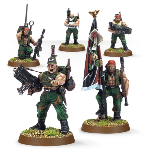 Catachan Command Squad | Dumpster Cat Games
