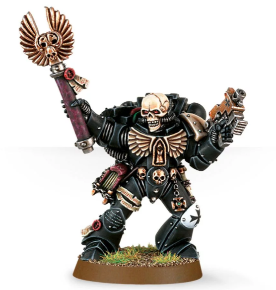 Chaplain with Skull Helmet | Dumpster Cat Games