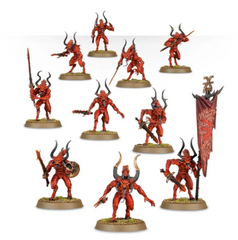Daemons Of Khorne Bloodletters | Dumpster Cat Games