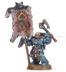 Grey Hunter with Wolf Standard | Dumpster Cat Games