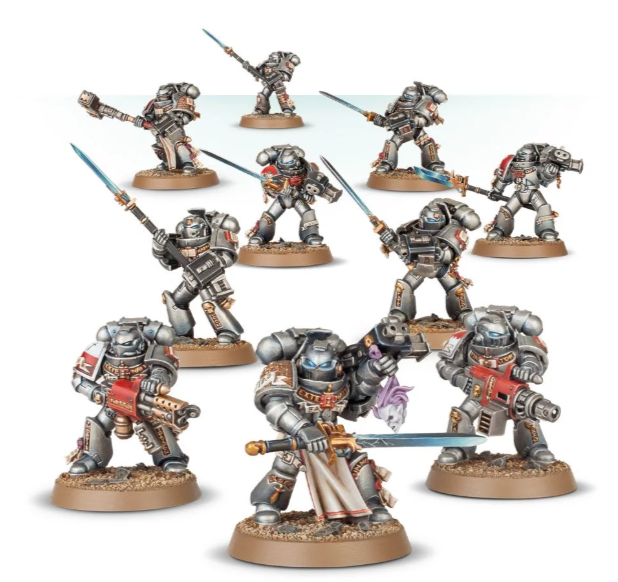 Grey Knights Strike Squad | Dumpster Cat Games