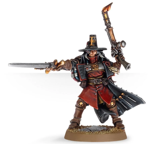Inquisitor with Inferno Pistol & Power Sword | Dumpster Cat Games
