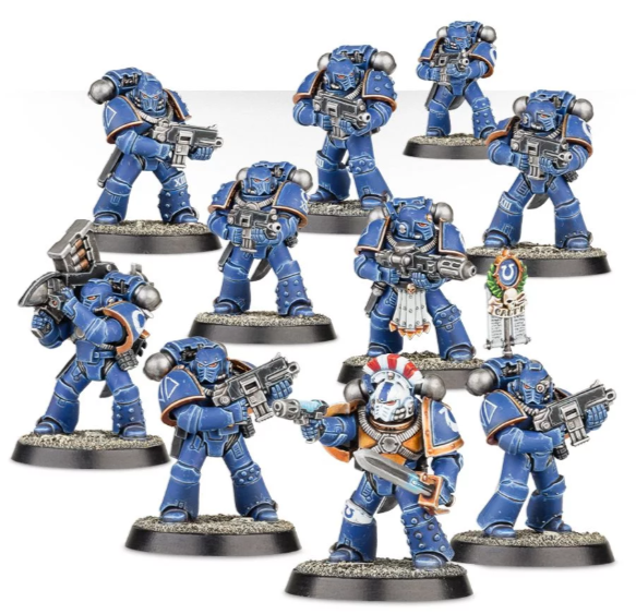 Mark IV Space Marines | Dumpster Cat Games