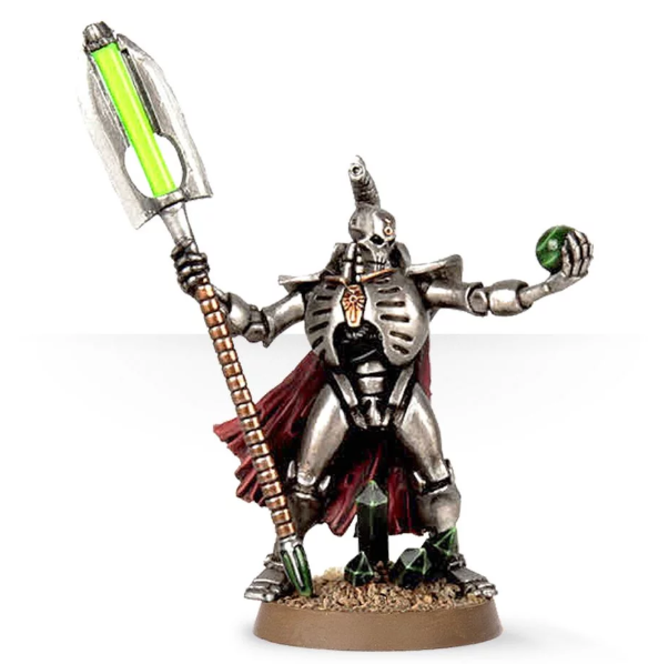 Necron Lord with Resurrection Orb | Dumpster Cat Games