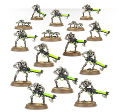 Necron Warriors with Canoptek Scarabs | Dumpster Cat Games