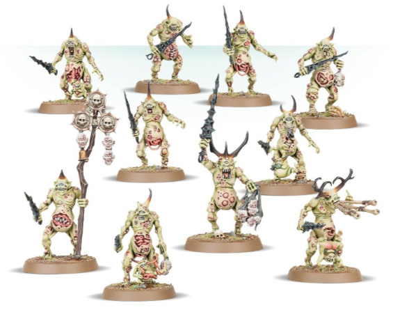 Plaguebearers of Nurgle | Dumpster Cat Games