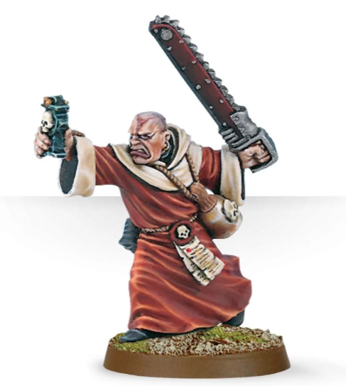 Preacher with Chainsword | Dumpster Cat Games