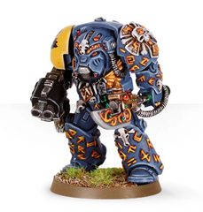 Rune Priest in Terminator Armour | Dumpster Cat Games