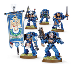 Space Marine Command Squad | Dumpster Cat Games