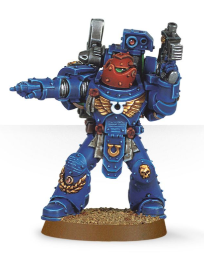 Ultramarines Sergeant Chronus | Dumpster Cat Games