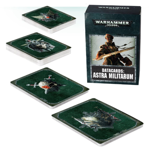 Datacards: Astra Militarum | Dumpster Cat Games