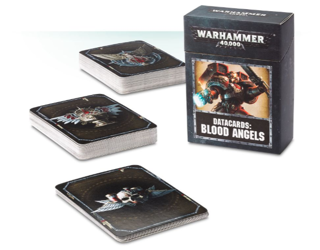 Datacards: Blood Angels | Dumpster Cat Games