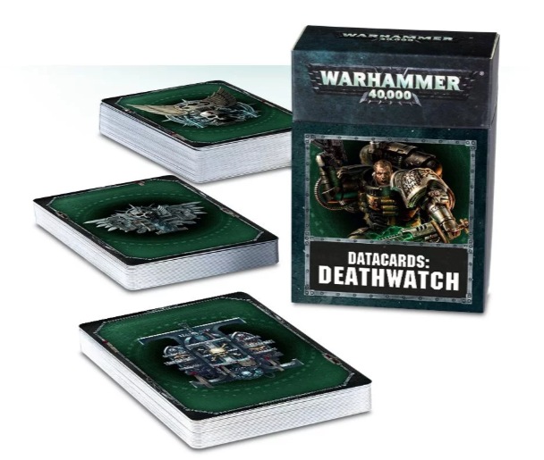 Datacards: Deathwatch | Dumpster Cat Games