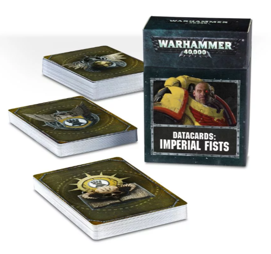 Datacards: Imperial Fists | Dumpster Cat Games