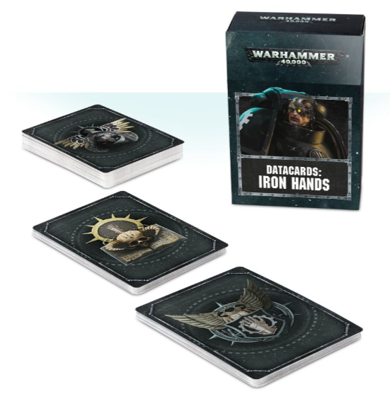 Datacards: Iron Hands | Dumpster Cat Games
