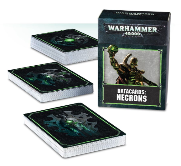 Datacards: Necrons | Dumpster Cat Games