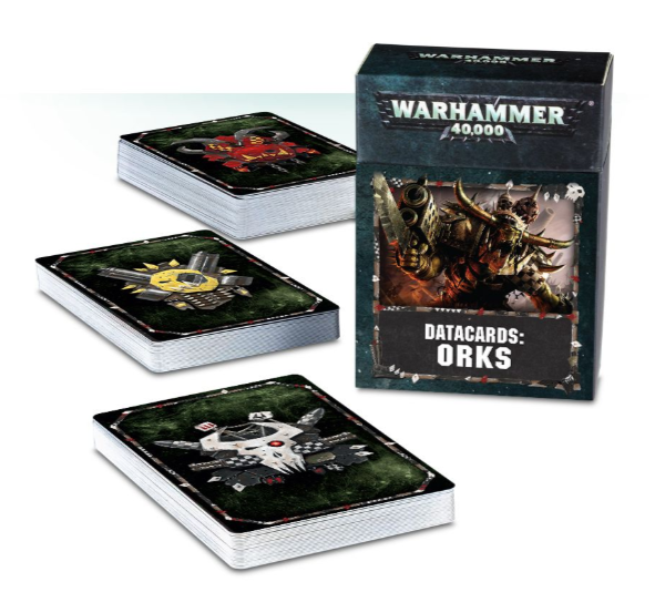 Datacards: Orks | Dumpster Cat Games