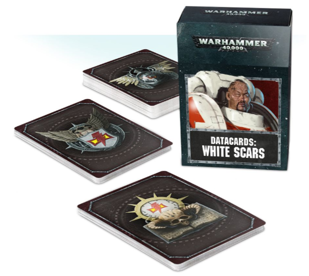 Datacards: White Scars | Dumpster Cat Games
