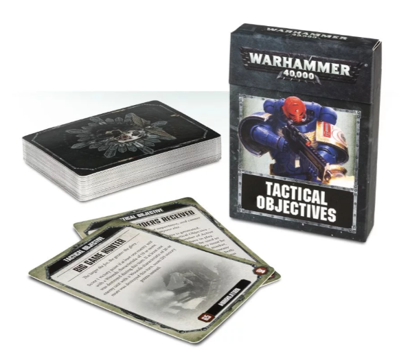 Warhammer 40,000 Tactical Objective Cards | Dumpster Cat Games