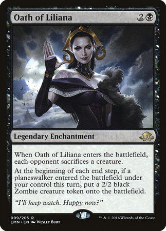 Oath of Liliana [Eldritch Moon] | Dumpster Cat Games
