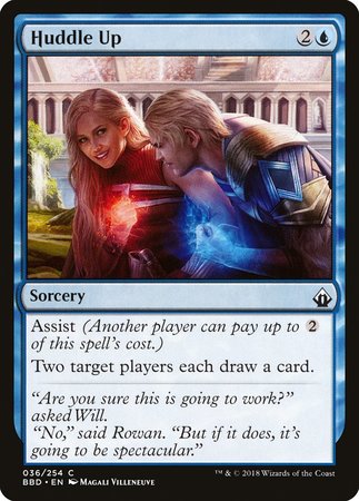 Huddle Up [Battlebond] | Dumpster Cat Games