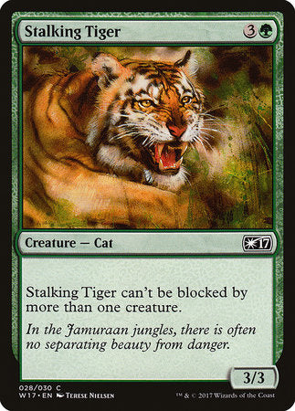 Stalking Tiger [Welcome Deck 2017] | Dumpster Cat Games