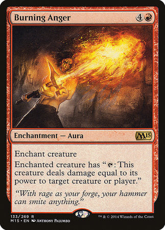 Burning Anger [Magic 2015] | Dumpster Cat Games