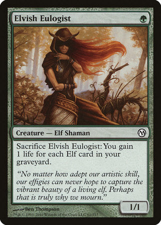 Elvish Eulogist [Duels of the Planeswalkers] | Dumpster Cat Games