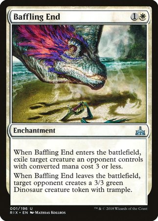 Baffling End [Rivals of Ixalan] | Dumpster Cat Games