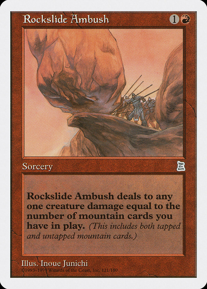 Rockslide Ambush [Portal Three Kingdoms] | Dumpster Cat Games