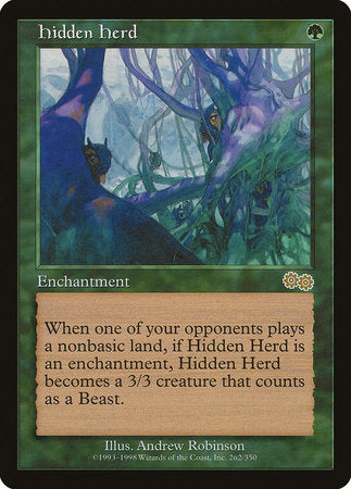 Hidden Herd [Urza's Saga] | Dumpster Cat Games
