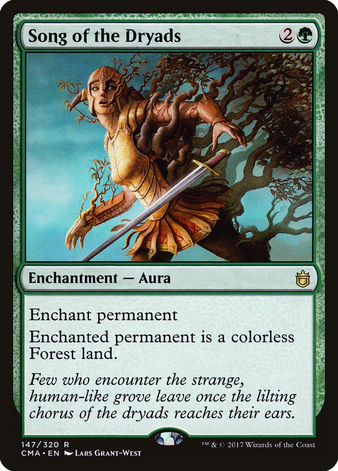 Song of the Dryads [Commander Anthology] | Dumpster Cat Games
