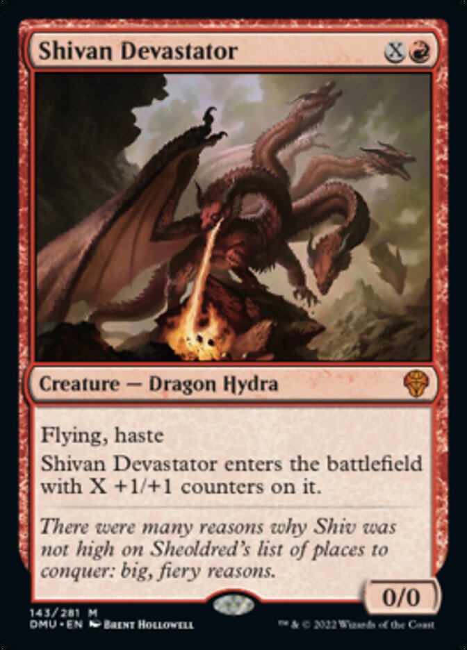 Shivan Devastator [Dominaria United] | Dumpster Cat Games