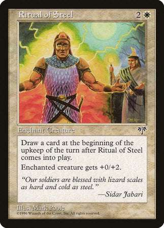 Ritual of Steel [Mirage] | Dumpster Cat Games