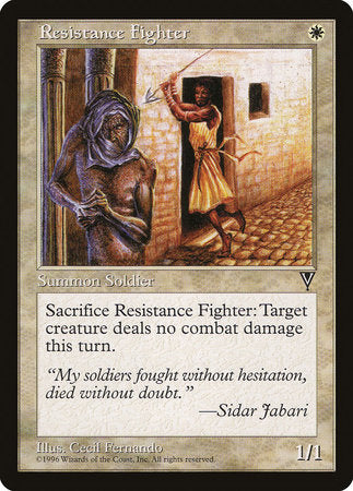 Resistance Fighter [Visions] | Dumpster Cat Games