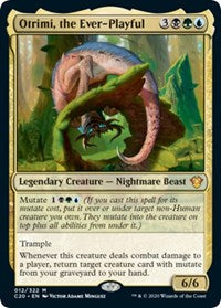 Otrimi, the Ever-Playful (Commander 2020) [Oversize Cards] | Dumpster Cat Games